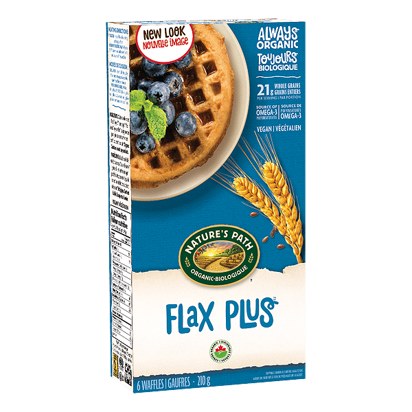 Nature's Path Flax Plus Waffles - 210G/6 Waffles