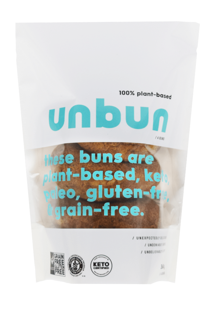 Unbun Plant Based Buns - 350G