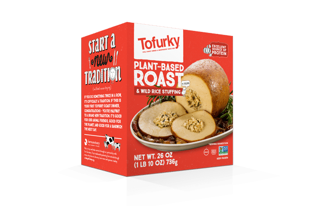 Tofurky Plant-Based Roast & Wild Rice Stuffing - 736G (No Shipping)