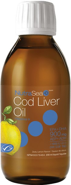 Nutrasea® Cod Liver Oil, Lemon 200Ml
