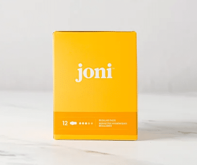 Joni Organic Regular Pads, 12Ct