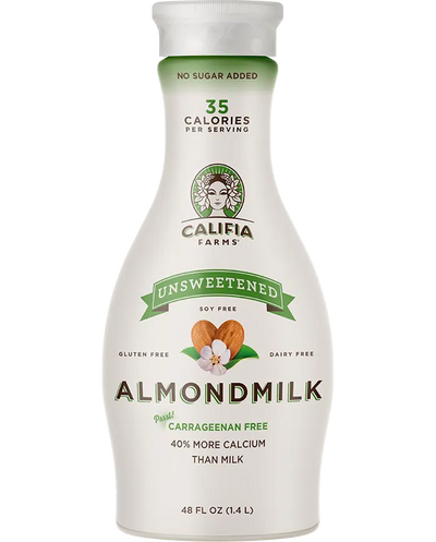 Califia Farms Unsweetened Almond Milk - 1.4L