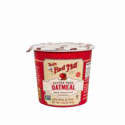 Bob's Red Mill Gluten Free Apple Cinnamon Oatmeal Cup, 67 g