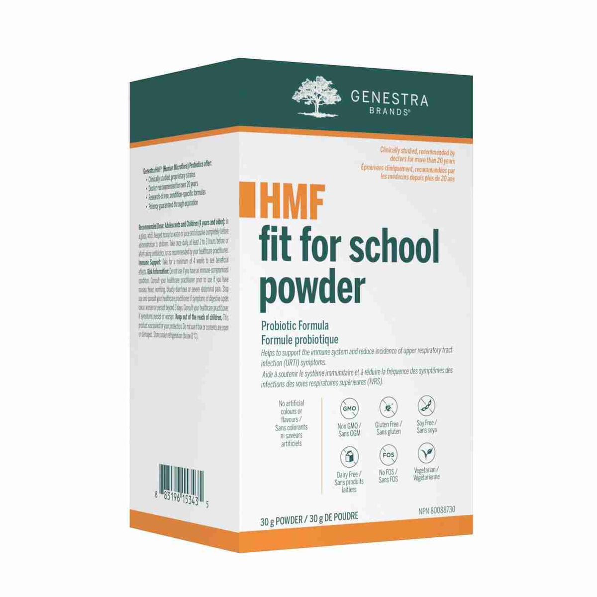 Genestra HMF Fit For School Powder, 30 g