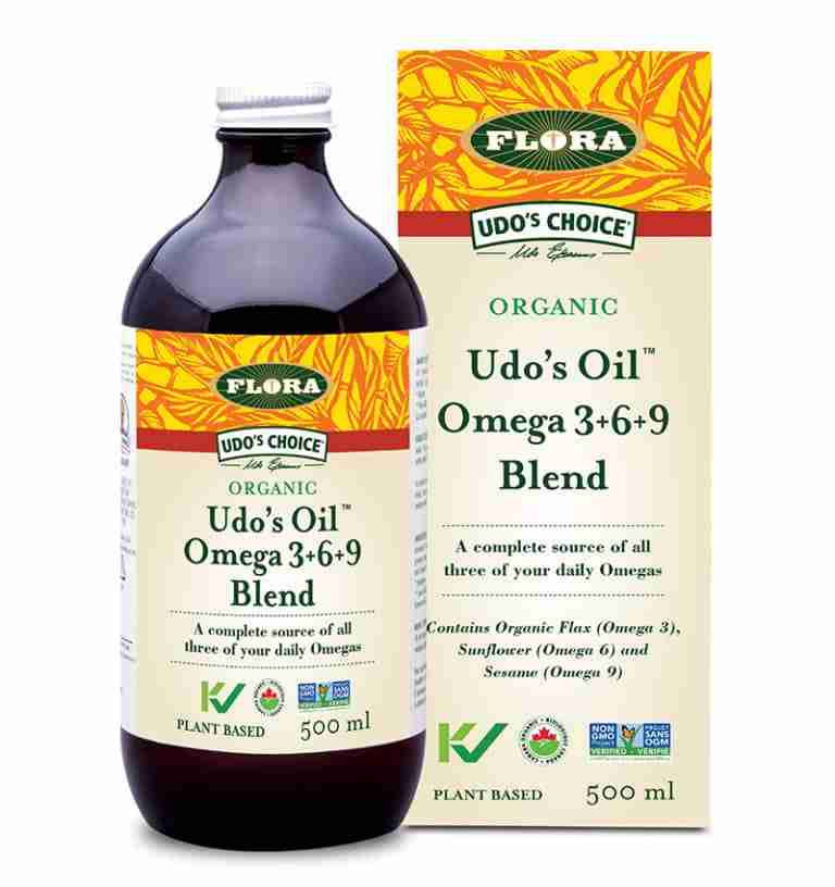 Flora Organic Udo’S Oil Omega 3+6+9 Blend - 500Ml