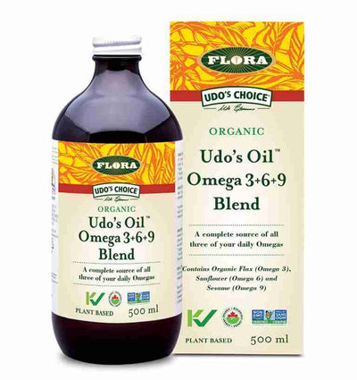 Flora Organic Udo’S Oil Omega 3+6+9 Blend - 500Ml