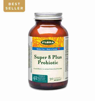 Flora Super 8 Plus Probiotic (42 Billion) - 30 Capsules
