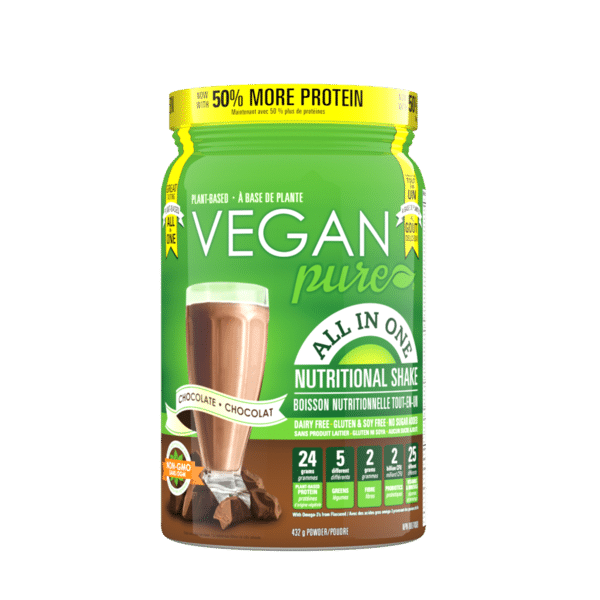 Vegan Pure All in One Nutritional Shake, Chocolate, 397 g