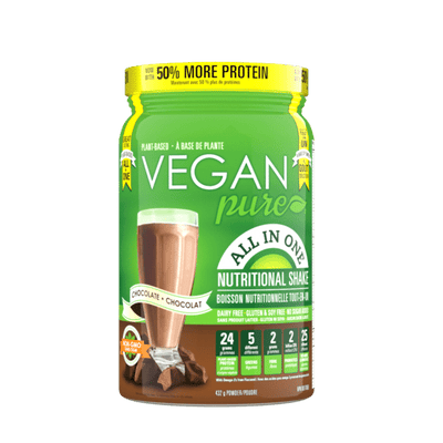 Vegan Pure All in One Nutritional Shake, Chocolate, 397 g