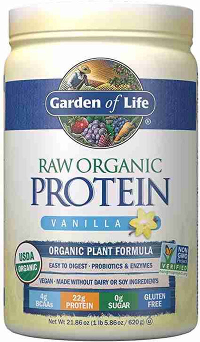 Garden Of Life Raw Organic Protein: Vanilla - 1Lb