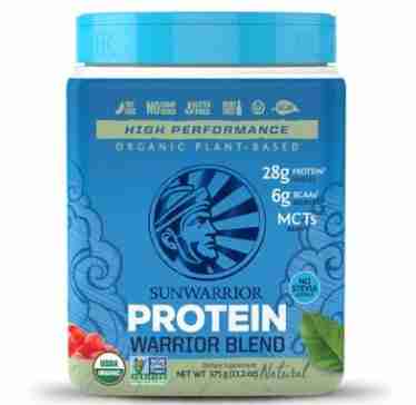 Sunwarrior Warrior Blend Plant-Based Protein, Natural, 375 g
