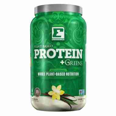 Ergogenics Sports Performance Protein + Greens: Organic Vanilla Bean - 840G
