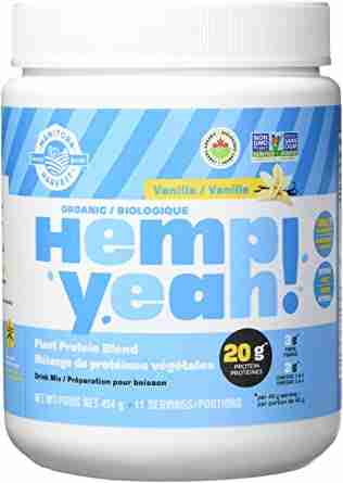 Manitoba Harvest - Organic Hemp Yeah! Plant Protein Blend: Vanilla, 454G