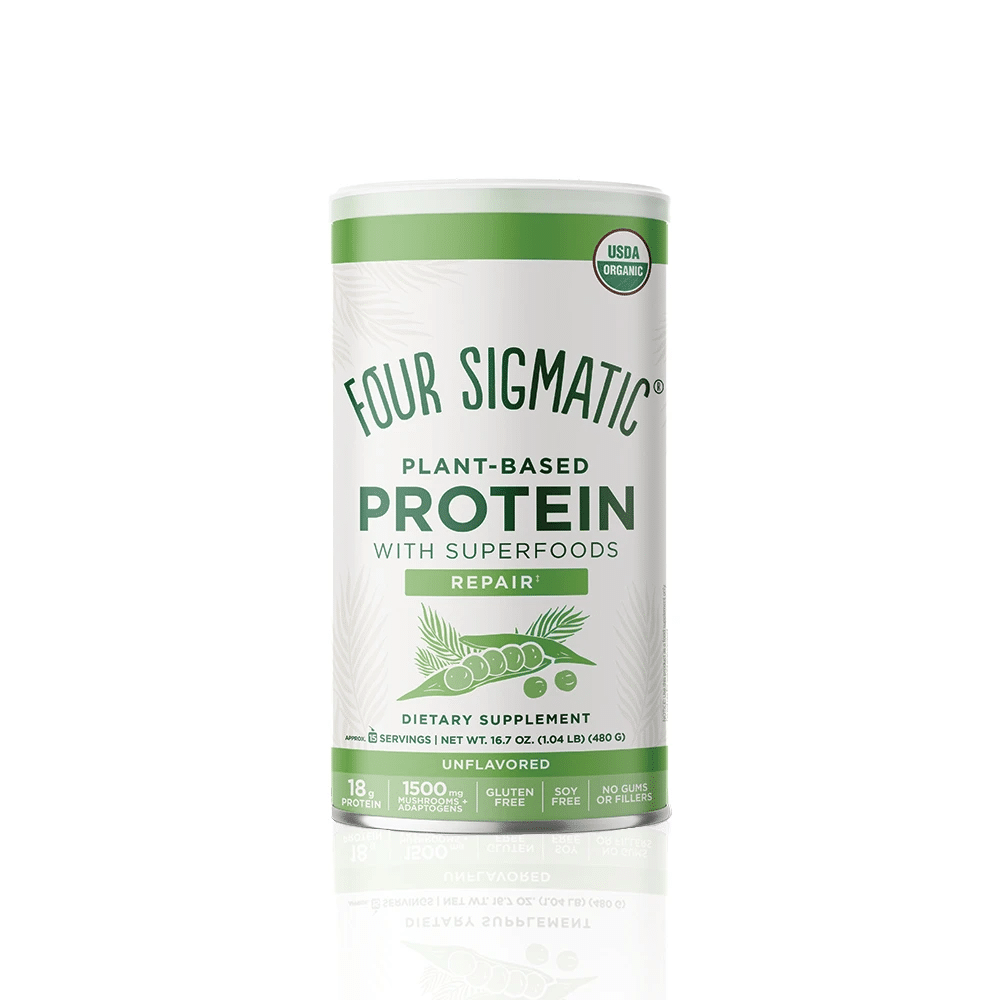 Four Sigmatic Plant-Based Protein With Superfoods: Unflavoured - 480G