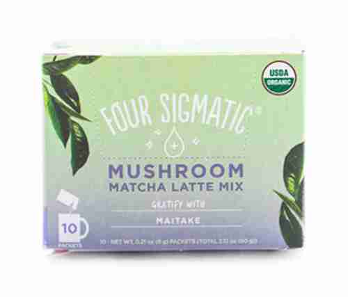 Four Sigmatic Mushroom Matcha Latte Mix With Lion's Mane - 30G/10 Packets