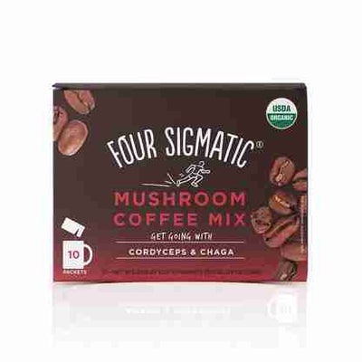 Four Sigmatic Mushroom Coffee Mix With Cordyceps And Chaga - 30G/10 Packets