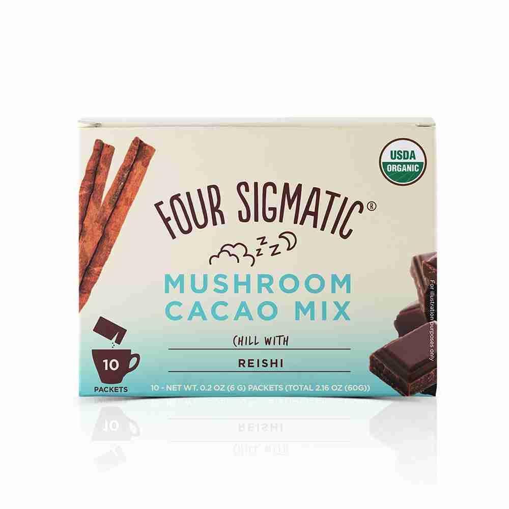 Four Sigmatic Mushroom Hot Cacao Mix With Reishi - 30G/10 Packets