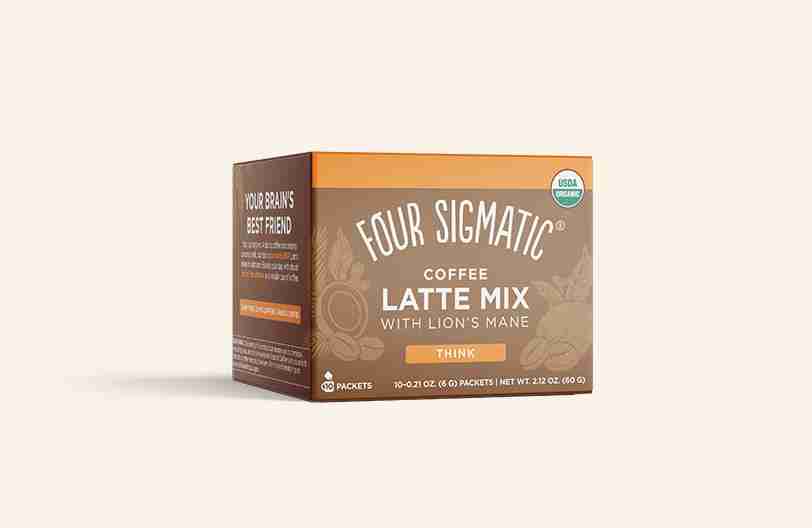 Four Sigmatic Coffee Latte Mix With Lion's Mane - 30G/10 Packets