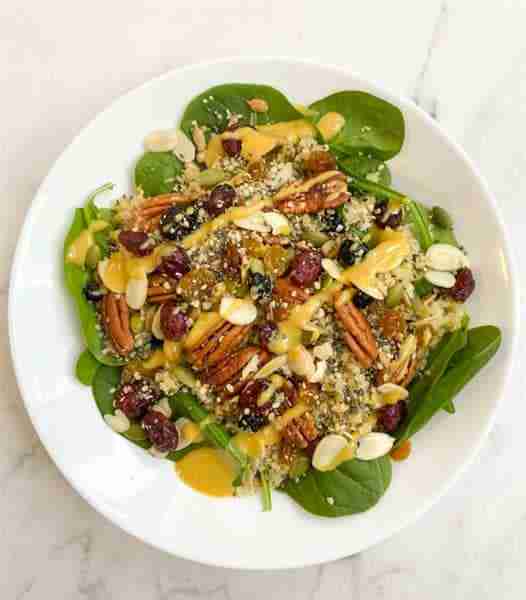 Mindful Meals Maple Dijon Nut & Fruit Salad