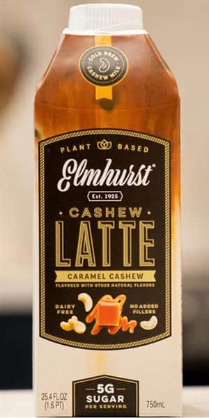 Elmhurst Caramel Cashew Latte, 750Ml