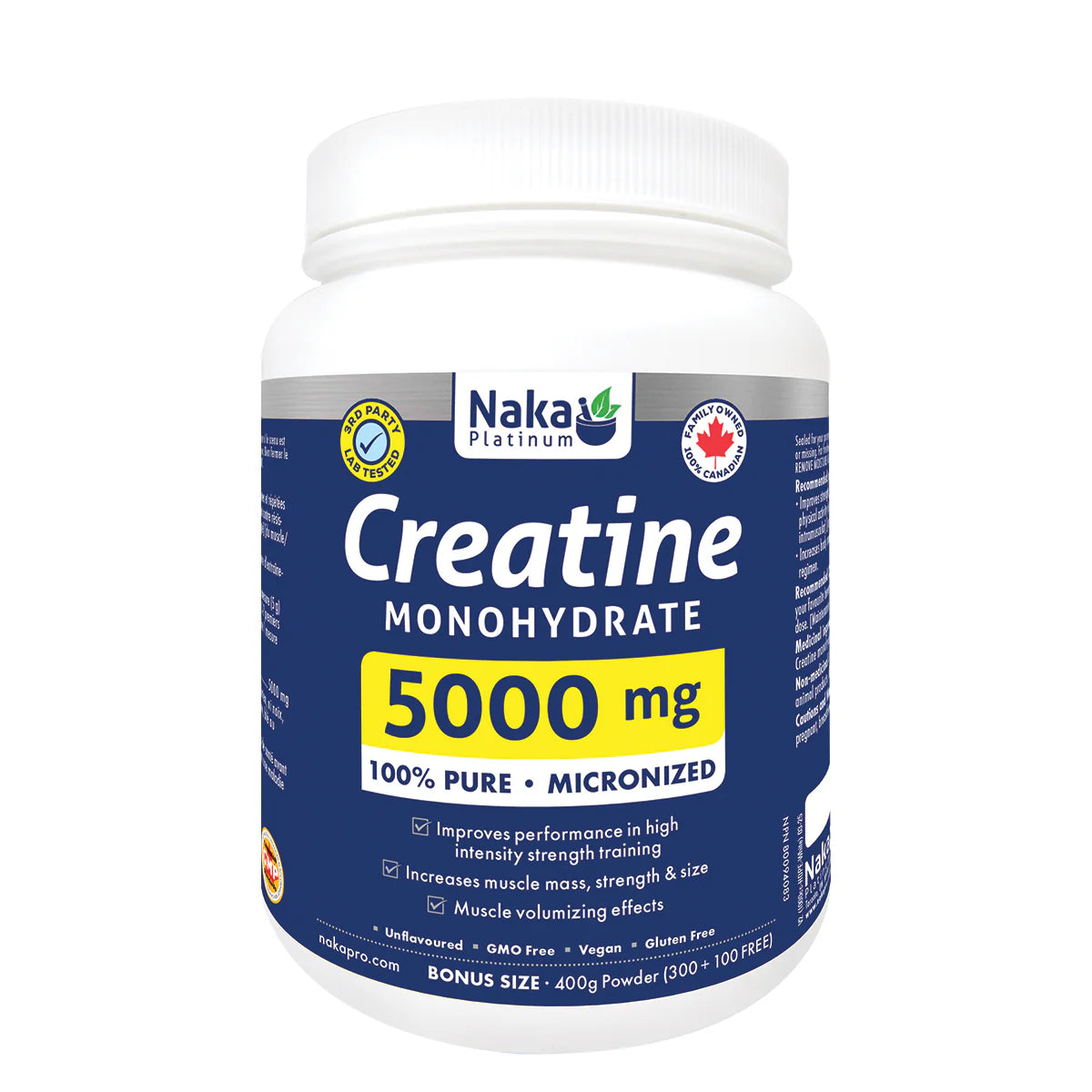 Naka Platinum Pro Creatine 400g