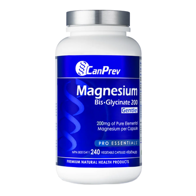CanPrev Magnesium Bis-Glycinate 200 Gentle 240 Capsules