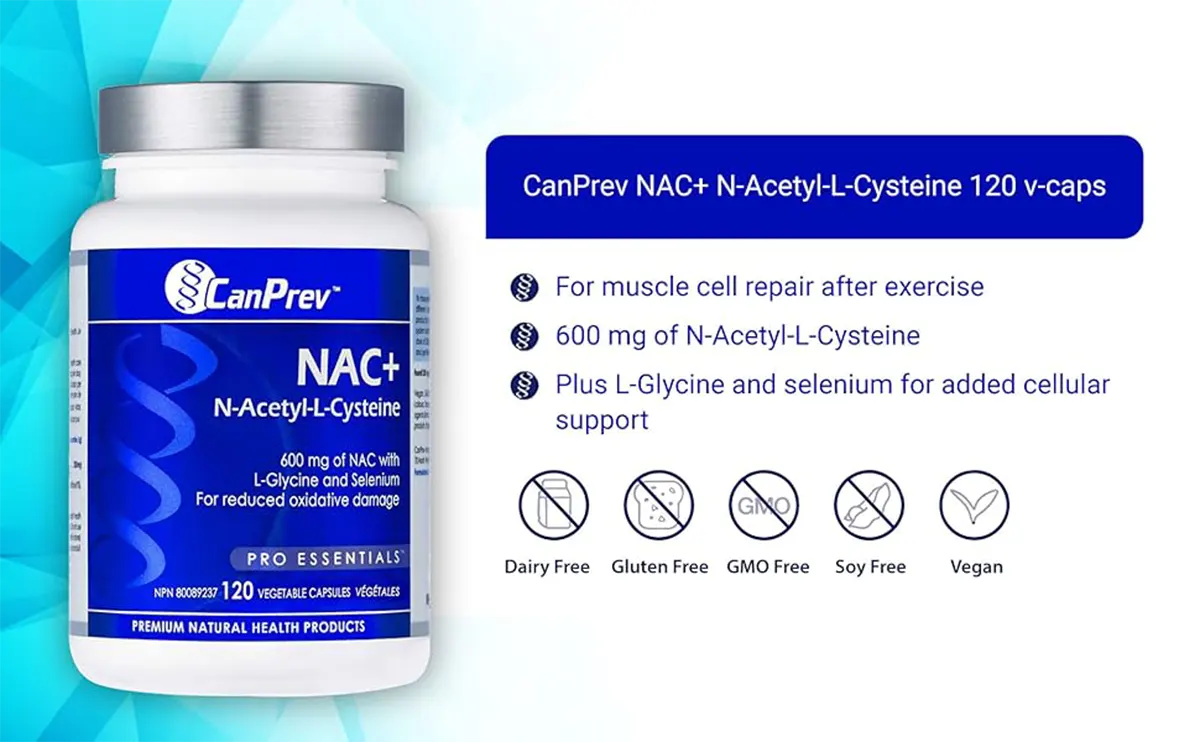 Canprev - NAC+ 120 Vcaps