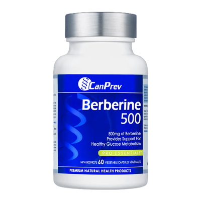 CanPrev Berberine 500mg 60 Vegetable Capsules