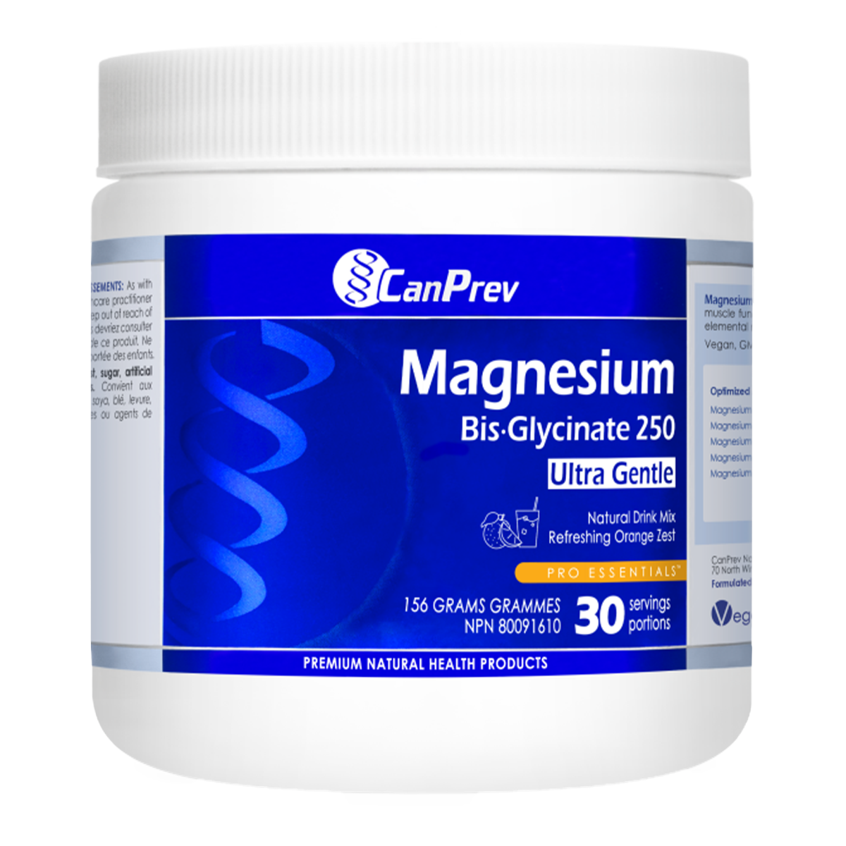 CanPrev Magnesium Bis-Glycinate Drink Mix 156g