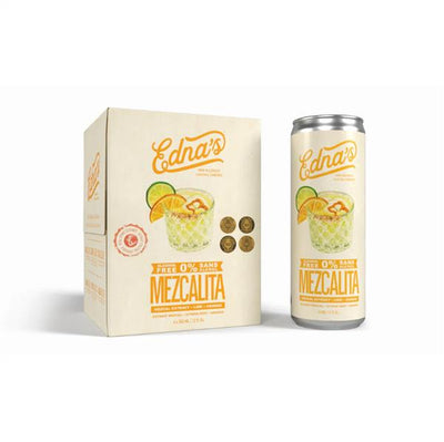 Edna's - Alcohol Free Mezcolita, 4 X 355Ml