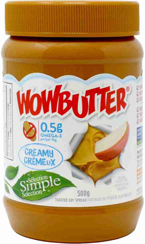 Wowbutter Creamy Peanut Free Spread 500G