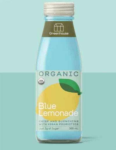Greenhouse - Blue Probiotic Lemonade, 300 Ml