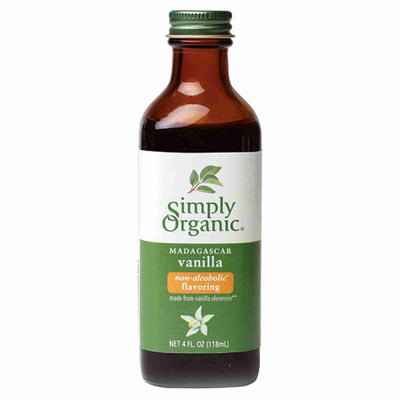 Simply Organic Non-Alcoholic Vanilla Flavouring, 118 mL