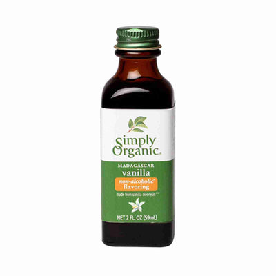 Simply Organic Non-Alcoholic Vanilla Flavouring, 59 mL