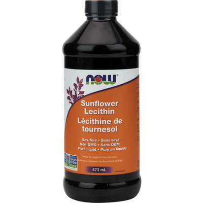 NOW Sunflower Lecithin Liquid, 473 mL