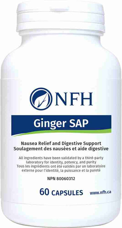 NFH Ginger SAP, 60 Caps