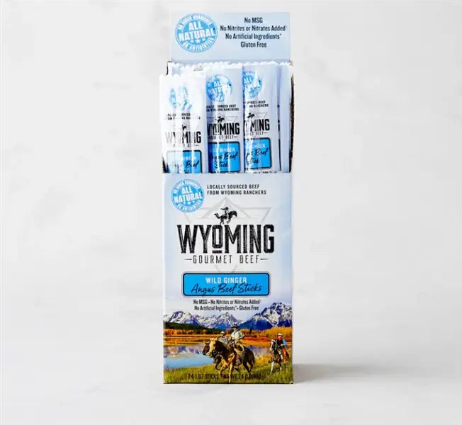 Wyoming Gourmet Beef - Wild Ginger Angus Beef Stick, 28G