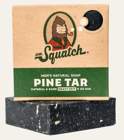 Dr. Squatch Pine Tar Bar Soap, 141 g
