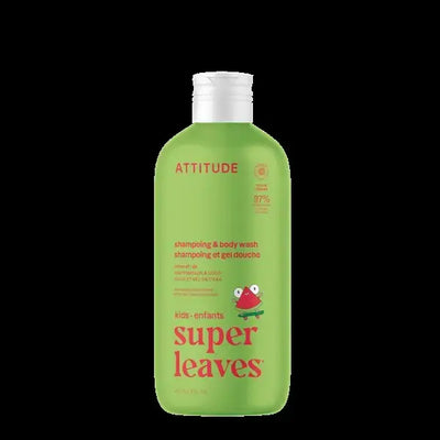 Attitude Living - 2-In-1 Shampoo & Body Wash Watermelon & Coco, 473Ml