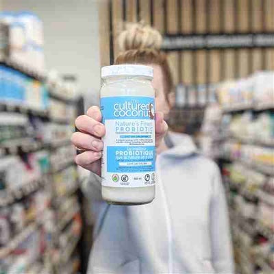 The Cultured Coconut - Fermented Organic Coconut Milk Probiotic, 460Ml