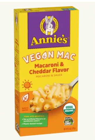 Annie's Vegan Mac & Cheese, Cheddar Flavor, 170G