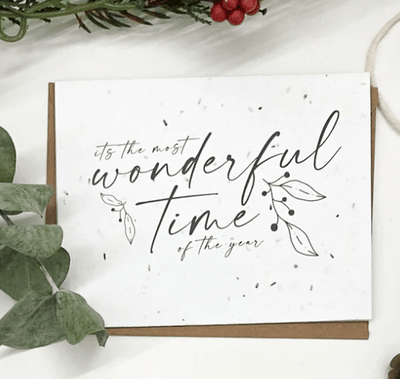 The Good Card - Holiday Berry Branches: Wonderful Time