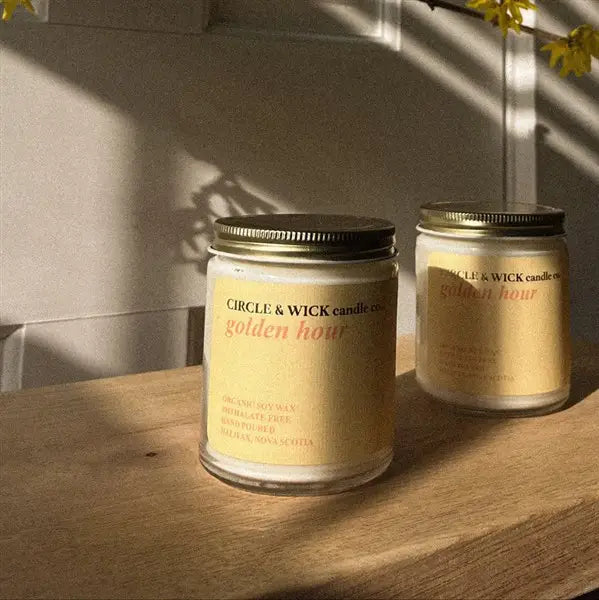 Circle & Wick Golden Hour, 9Oz