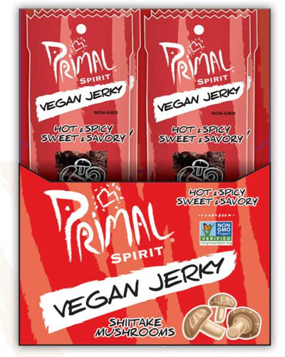 Primal Spirit - Hot&Spicy Vegan Jerky, 28G