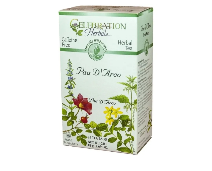 Celebration Herbals Pau D'arco Tea, 24Bgs