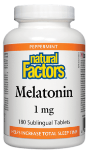 Natural Factors Melatonin 1 Mg; 90 Sublingual Tablets