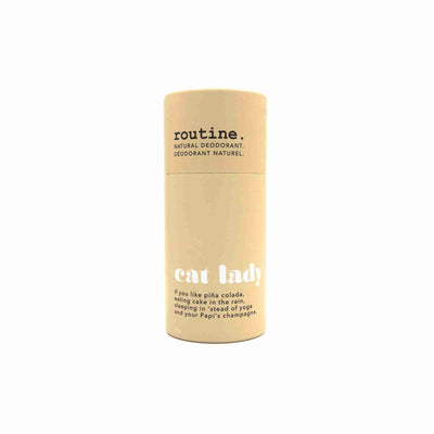 Routine. Natural Deodorant Stick: Cat Lady - 50G