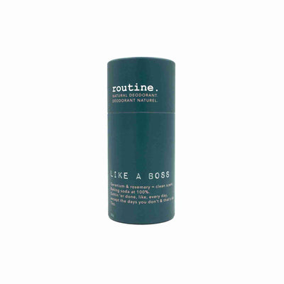 Routine. Natural Deodorant Stick: Like A Boss - 50G