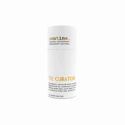 Routine. Natural Deodorant Stick: The Curator (Baking Soda Free) - 50G