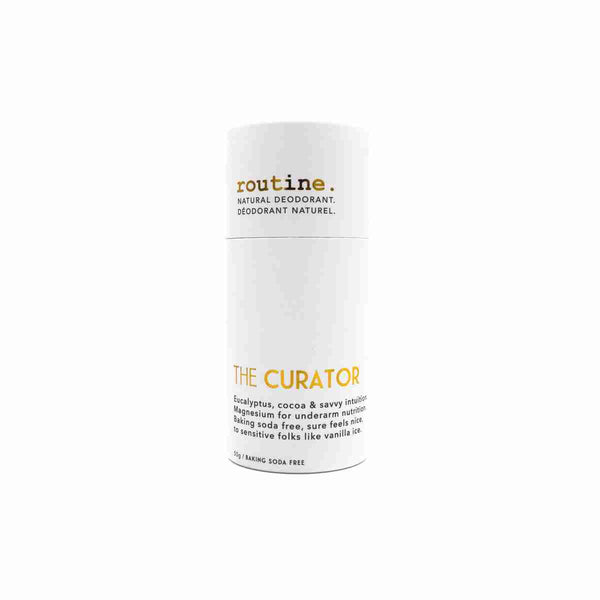 Routine The Curator Baking Soda Free Natural Deodorant Stick, 50 g